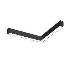 Трековый светильник-коннектор GL8115 BK черный IP20 18W 3000-6000K 220V 120° 312*312*25