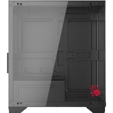 Компьютерный корпус Bloody BD-CC103 черный без БП mATX 7x120мм 1xUSB 2.0 1xUSB 3.0 audio bott PSU