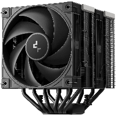 Кулер для процессора DEEPCOOL AK620 G2 DIGITAL NYX LGA1851/1700/1200/115X/AM5/AM4 (8шт/кор, TDP 260W, PWM, DUAL Fan 120мм, 6 тепл. трубок, Copper Base, черный) RET (R-AK620G2-BKNNMN-GJD-1)