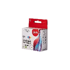 Картридж струйный Sakura C2P11AE (№651 Tri-colour) для HP, триколор, 18 мл.