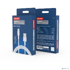 Кабель Rexant USB-A – Lightning, 2,4А, 2м, ПВХ, белый