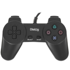 Геймпад Dialog Action GP-A01, черный Геймпад, 10 кнопок, USB