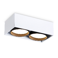 Светильник накладной TN70872/2 WH/BK белый/черный GX53/2 max 12W 185*92*62