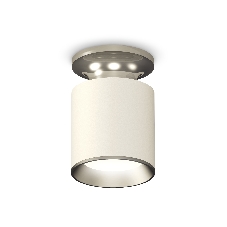 Светильник Ambrella Light XS6301140 SWH/PSL белый песок/серебро полированное MR16 GU5.3 (N6903, C6301, N6104)
