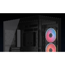 Корпус Corsair iCUE Link 3500X LX-R RGB Black, Midi-Tower, чёрный, 3 x 120 мм