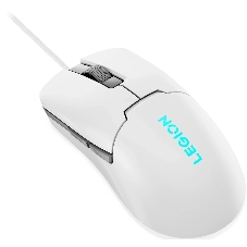 Мышь проводная Lenovo Legion M300s белый, 8000 dpi, USB, кнопки - 6