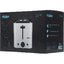 Тостер Haier HT-601 нержавеющая сталь, 900 Вт, 2 слота