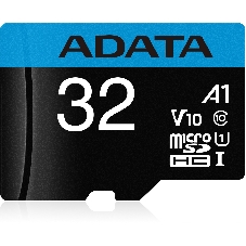 Флеш карта microSD 32Gb ADATA microSDHC Class 10 UHS-I A1 100/20 MB/s (SD адаптер)