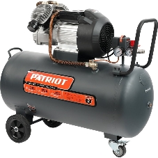 Компрессор поршневой безмасляный Patriot Professional 100-400, 400 л/мин, 8 бар, 2200 Вт, 100 л, быстросъемный 1/4