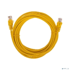 Патч-корд U/UTP Rexant cat.5e, RJ45-RJ45, 26AWG, ZH нг(А)-HF, желтый, 5 м