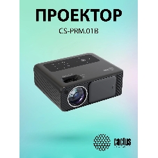 Проектор Cactus CS-PRM.01B.Full HD-A LCD 19000Lm LS 700Lm ANSI (1920x1080) 2500:1 ресурс лампы:50000часов 2xUSB typeA 2xHDMI 1.8кг