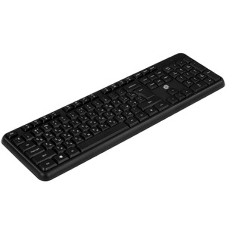 Комплект клавиатура+мышь Oklick S277W беспроводной, USB, 1600 DPI, серый