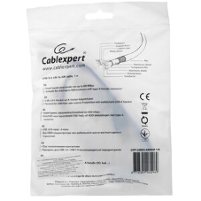Кабель Cablexpert CCP-USB3-AMCM-1M Кабель USB3.0 AM/USB3.1TypeC, 1м