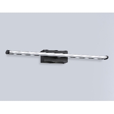 Настенный светодиодный светильник Ambrella light FL6112 BK черный 9W 3000K-6400K 410*40*80