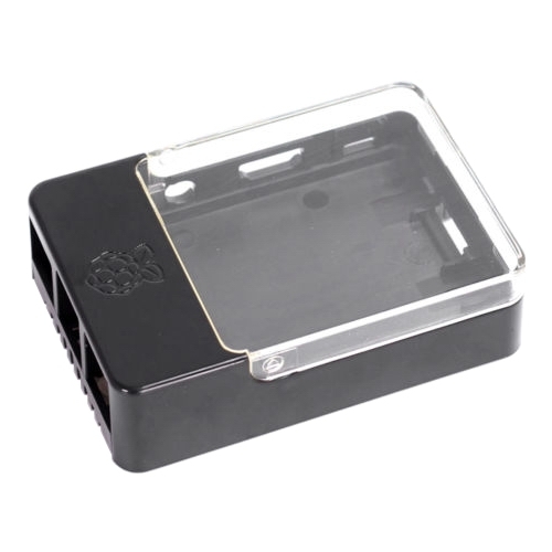 Корпус ACD черный Case w/Sense Hat hole for Raspberry Pi 3 B (CBPIHAT-BLK)