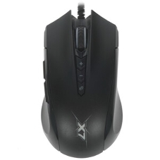 Мышь проводная A4Tech X89 черный, 2400 dpi, USB, кнопки - 8