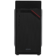 Компьютерный корпус Ginzzu D180 2хUSB 2.0,AU w/o PSU