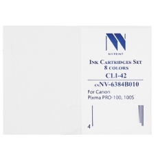 Набор струйных картриджей NVPrint для Canon CLI-42 (NV-6384B010) 8 цветов для Canon Pixma PRO-100, 100S