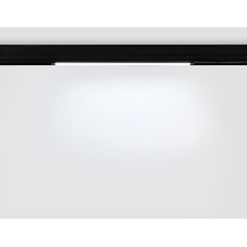 Управляемый светодиодный светильник для шинопровода Magnetic Ambrella light GL1282 BK черный IP20 18W 3000K-6400K 220V 120° 452*25*42 (Без ПДУ)