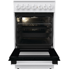 Плита электрическая Gorenje GEC5B41WG белый, конфорок 4 электрических, духовка 62 л, 50 см x 85 см x 59.4 см
