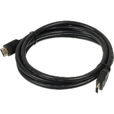 Кабель аудио-видео Buro 2.0 HDMI (m)/HDMI (m) 2м. позолоченные контакты черный