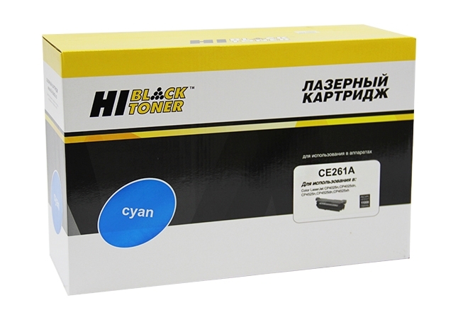 Расходные материалы Hi-Black CE261A Картридж для HP CLJ CP4025/4525(Hi-Black) CE261A, C, 11K