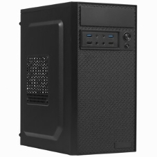 Компьютерный корпус Minitower ExeGate BAA-109U2-AAA450 (mATX, AAA450 8см, 2*USB+2*USB 3.0, аудио, черный)