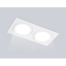 Светильник Ambrella light TN51826/2 WH белый GX53/2 max 15W 215*110*39