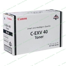 Картридж лазерный Canon C-EXV40 TONER BK EURC-EXV40 3480B006 черный (6000стр.) для Canon iR1133/1133A/1133iF