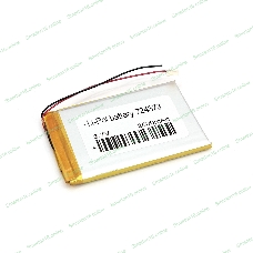 Аккумулятор Li-Pol (батарея) 7.2*43*73мм 2pin 3.7V/2500mAh