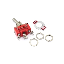 Тумблер E-TEN1121, 250V, 15А, 3 контакта, клеммы под винт, ON-ON Тумблер E-TEN1121, 250V, 15А, 3 контакта, клеммы под винт, ON-ON