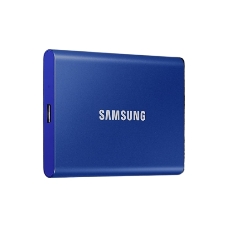 Внешний SSD Samsung T7, 2TB, USB 3.2 Gen 2 Type-C, R/W 1050/1000, синий