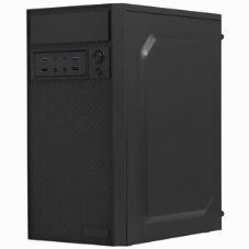 Компьютерный корпус Minitower ExeGate BAA-109U2-AAA450 (mATX, AAA450 8см, 2*USB+2*USB 3.0, аудио, черный)
