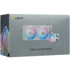Система охлаждения Ocypus Delta L24 WH ARGB V2 белый 280W/ All Intel/ AMD AM*/ Screws