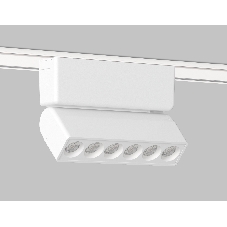 Светильник трековый светодиодный GV1468 WH белый IP20 6W 4200K 48V 24° 122*26*80