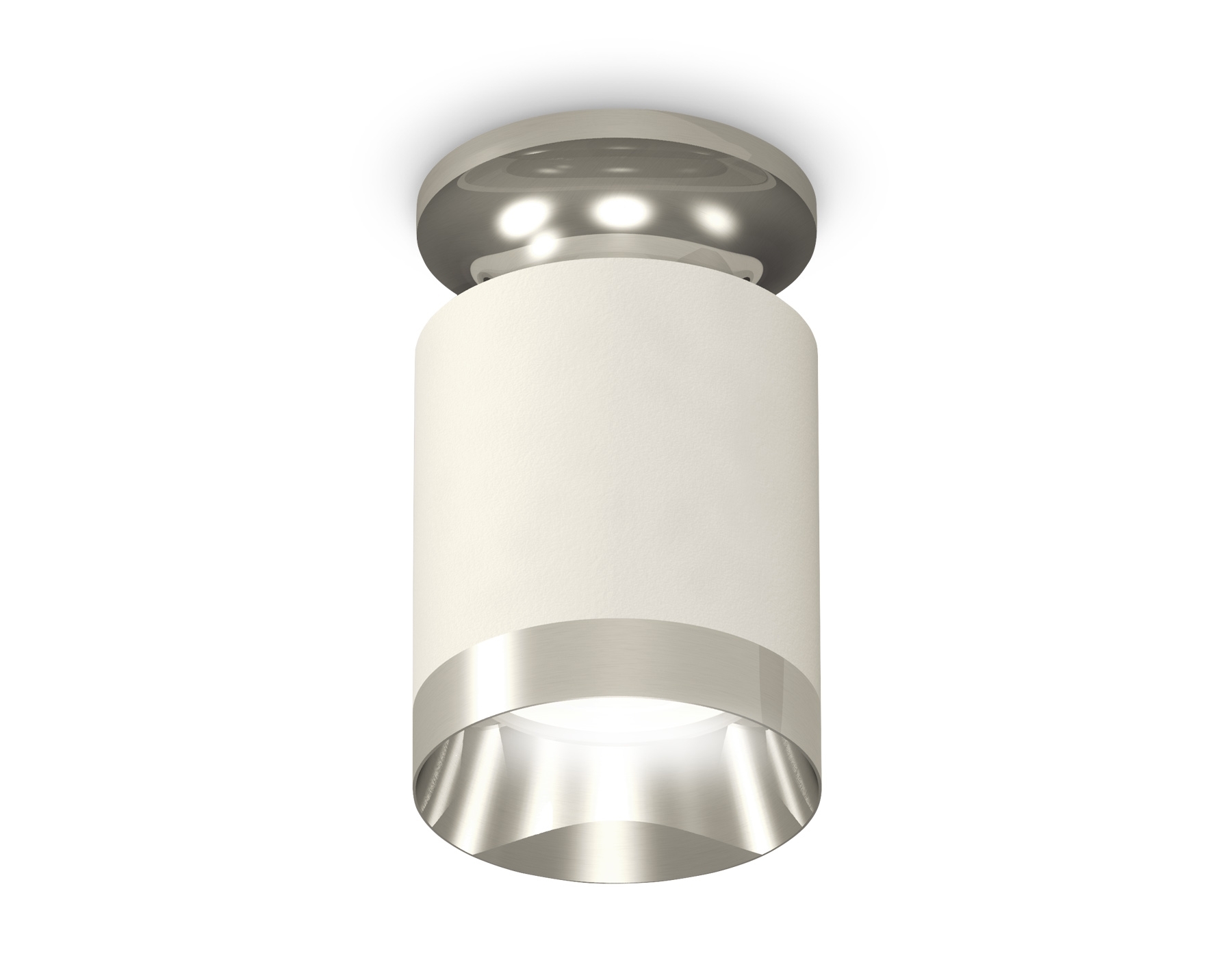 Светильник Ambrella Light XS6301141 SWH/PSL белый песок/серебро полированное MR16 GU5.3 (N6903, C6301, N6132)
