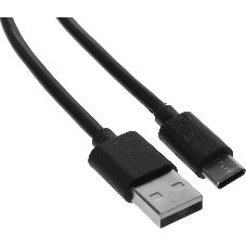 Кабель Buro BU-USB-AC-1M USB A (m)-USB Type-C (m) 1м черный
