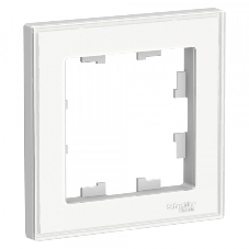 Рамка AtlasDesign Art белый 1-ая ATN200101 Schneider Electric