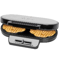 Вафельница Clatronic WA 3745 schwarz-inox