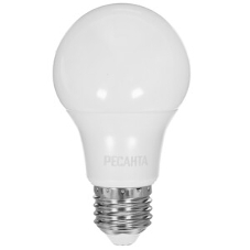 Лампа светодиодная Ресанта LL-R-A60-7W-230-3K-E27 груша, 7 Вт, тепл., Е27