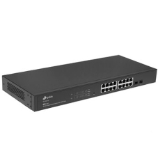 Коммутатор Jetstream 16-port gigabit smart switch with 2-gigabit uplink ports UKplug