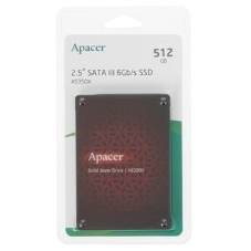 Накопитель SSD Apacer AS350X, 512Gb, 2.5
