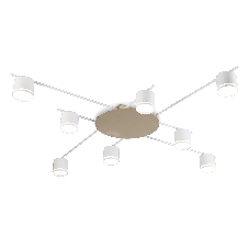 Потолочный светильник Ambrella light FL51759/8 WH/GD белый/золото GX53/8 max 12W 870*870*95