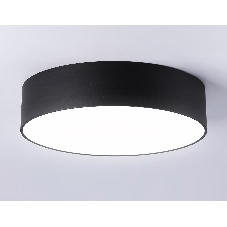 Потолочный светодиодный светильник Ambrella light FV5522 BK черный LED 26W 4200K D220*58 (Без ПДУ)