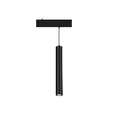 Акцентный подвесной светильник GL8120 BK черный IP20 12W 3000-6000K 220V 24° D40*300