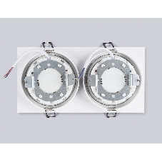 Светильник Ambrella light TN51826/2 WH белый GX53/2 max 15W 215*110*39