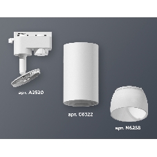 Светильник Ambrella light XT6322190 SWH/FR белый песок/белый матовый MR16 GU5.3 (A2520, C6322, N6258)