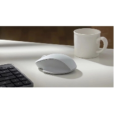 Мышь беспроводная Xiaomi Wireless Mouse Comfort Edition белый, 1200 dpi, радиоканал, USB, кнопки - 3