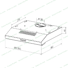 Вытяжка козырьковая Lex S 600 белый, 59.5 см, 440 куб. м/ч, 42 дБ