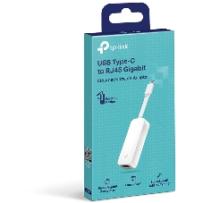 Сетевой адаптер TP-Link UE300C USB Type-C to RJ45 Gigabit Ethernet Network Adapter, USB 3.0 port, 10/100/1000 RJ45 port, Foldable,Portable and Lightweight design, Plug and Play